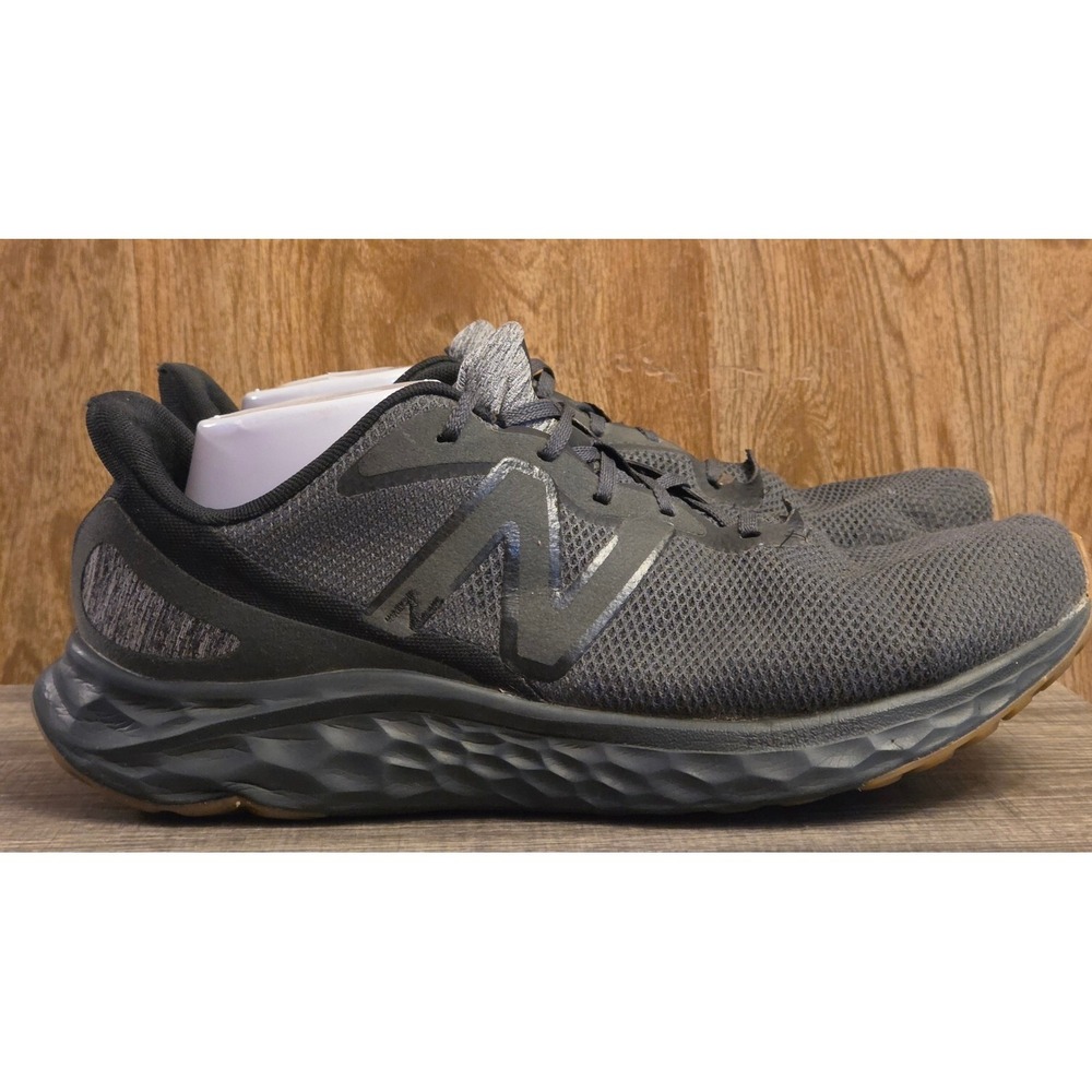 New Balance Fresh Foam Arishi V4 Running Shoes Mens Size 12 4E Gray Black